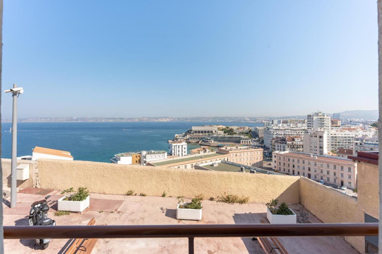 Rocca Bianca - Sur La Roche Face A La Mer Et La Bonne Mere Marseille Eksteriør bilde