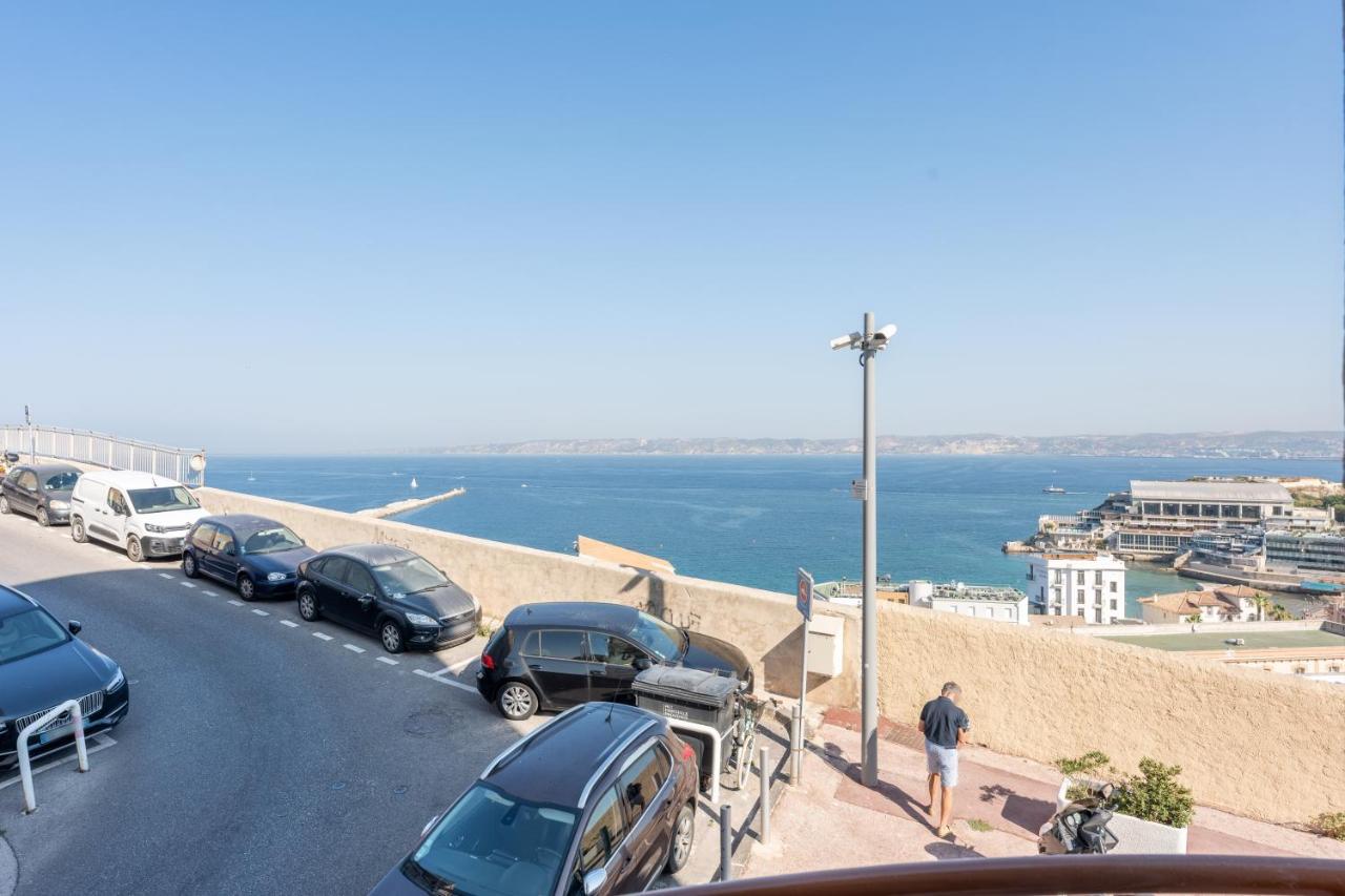 Rocca Bianca - Sur La Roche Face A La Mer Et La Bonne Mere Marseille Eksteriør bilde